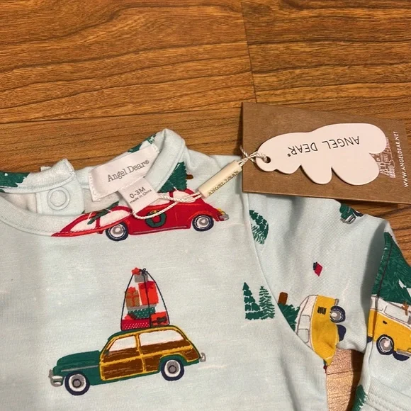 🎄NWT Angel Dear Holiday Knotted Gown 🎄 - Picture 3 of 4